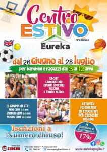 Centro Estivo Eureka… 10° edizione!!